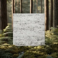 PVC Soft Royal White Dot Texture Ceramic Foam Sheet 2X2 ft