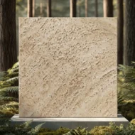 PVC Soft Royal Yellow Dot Texture Ceramic Foam Sheet 2X2 ft