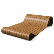 Self Adhesive Grille Sheet Yellow Wood