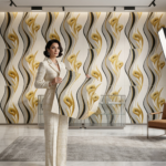 Self Adhesive Flower Design 2.5x2.5 Foam Sheet