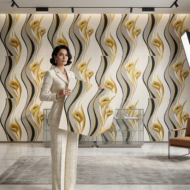 Self Adhesive Flower Design 2.5x2.5 Foam Sheet