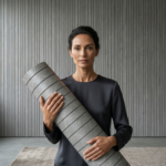 Self Adhesive Grille Sheet Light Grey Texture