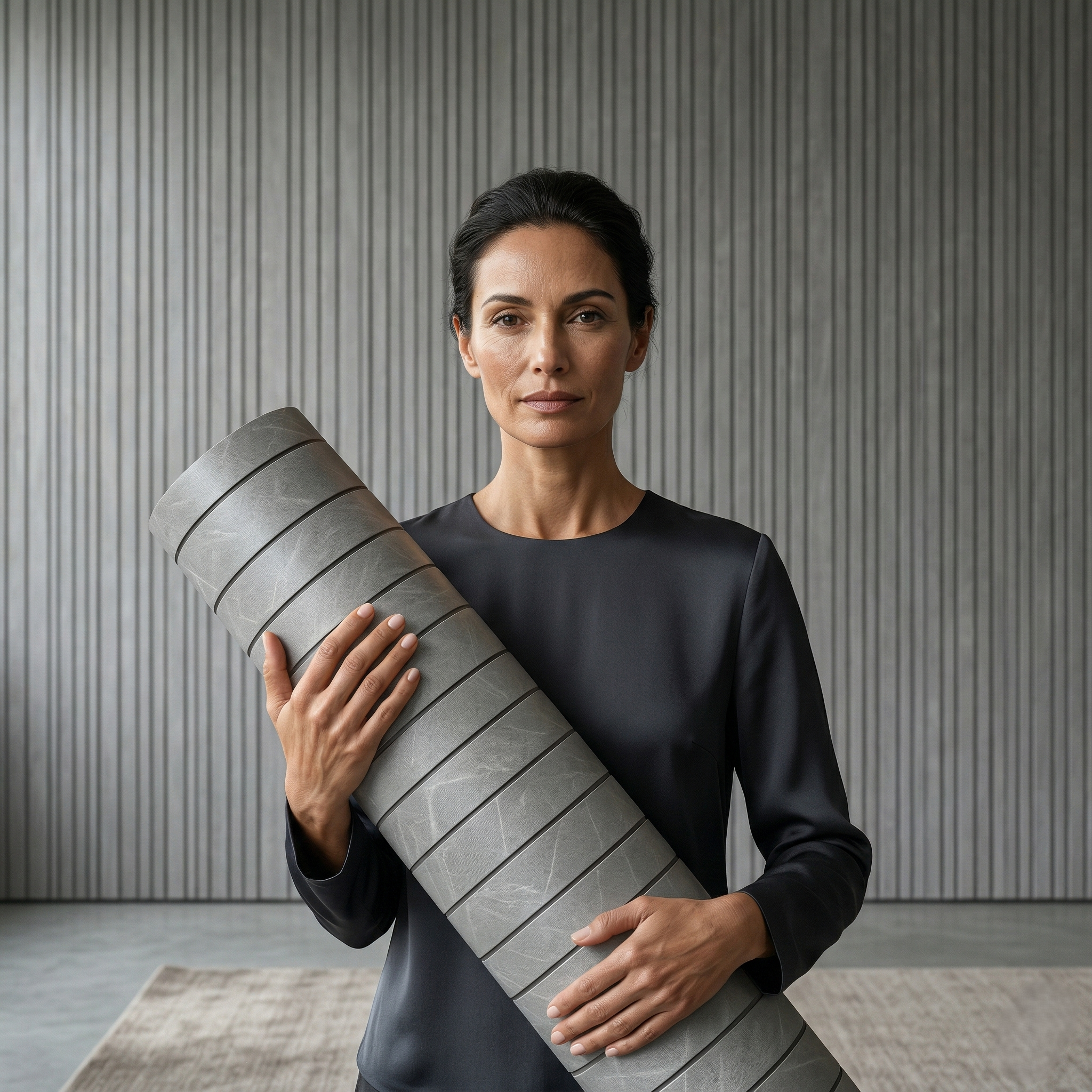 Gemini_Generated_Image_i6iy2hi6iy2hi6iy Self Adhesive Grille Sheet Light Grey Texture - Image 1