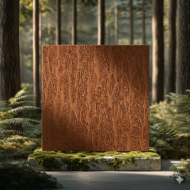 PVC Soft Brown Texture Ceramic Foam Sheet 2X2 ft