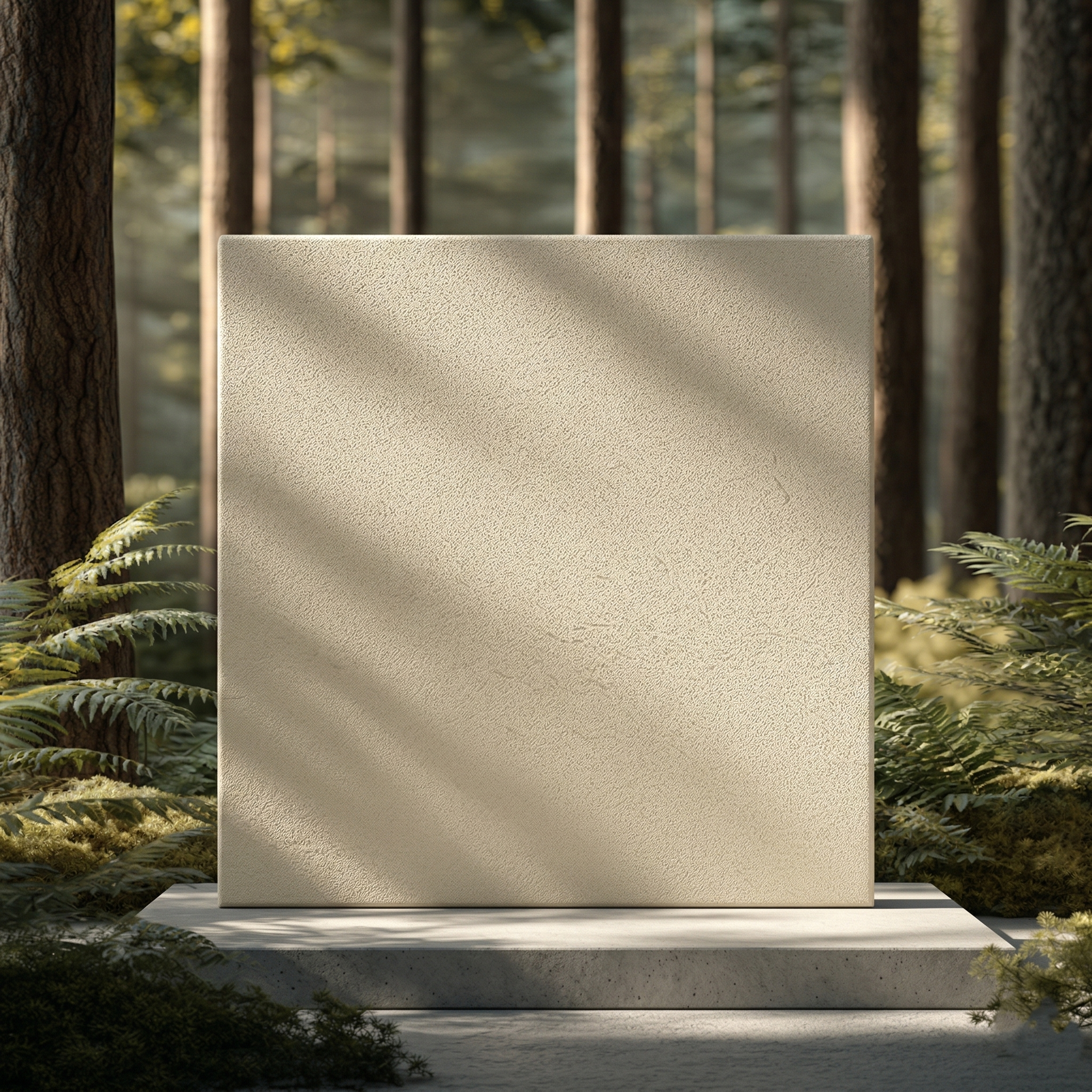 g331 PVC Soft Pale Yellow Ceramic Foam Sheet 2X2 ft - Image 1