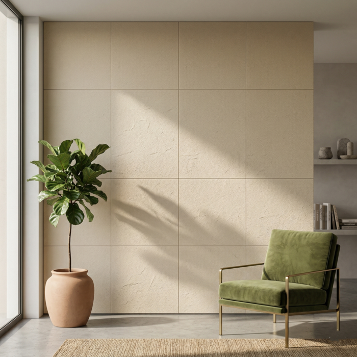 PVC Soft Pale Yellow Ceramic Foam Sheet 2X2 ft - Image 2