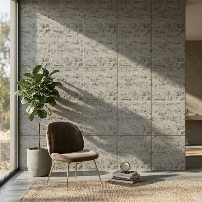 PVC Soft Royal Grey Dot Texture Ceramic Foam Sheet 2X2 ft - Image 2