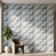 Self Adhesive Light Blue Abstract Texture Foam Sheet 2x2 - Image 3