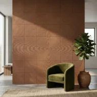 PVC Soft Brown Circle Texture Ceramic Foam Sheet 2X2 ft - Image 2