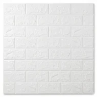 Self Adhesive 2.5x2.5 White Bricks Foam Sheet - Image 5