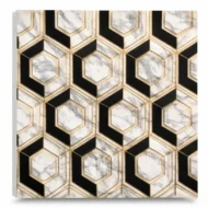 Self Adhesive Pentagon Design 2.5x2.5 Foam Sheet - Image 2